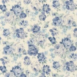 English Garden 87506D3 4 Blue Large Floral Robert Kaufman