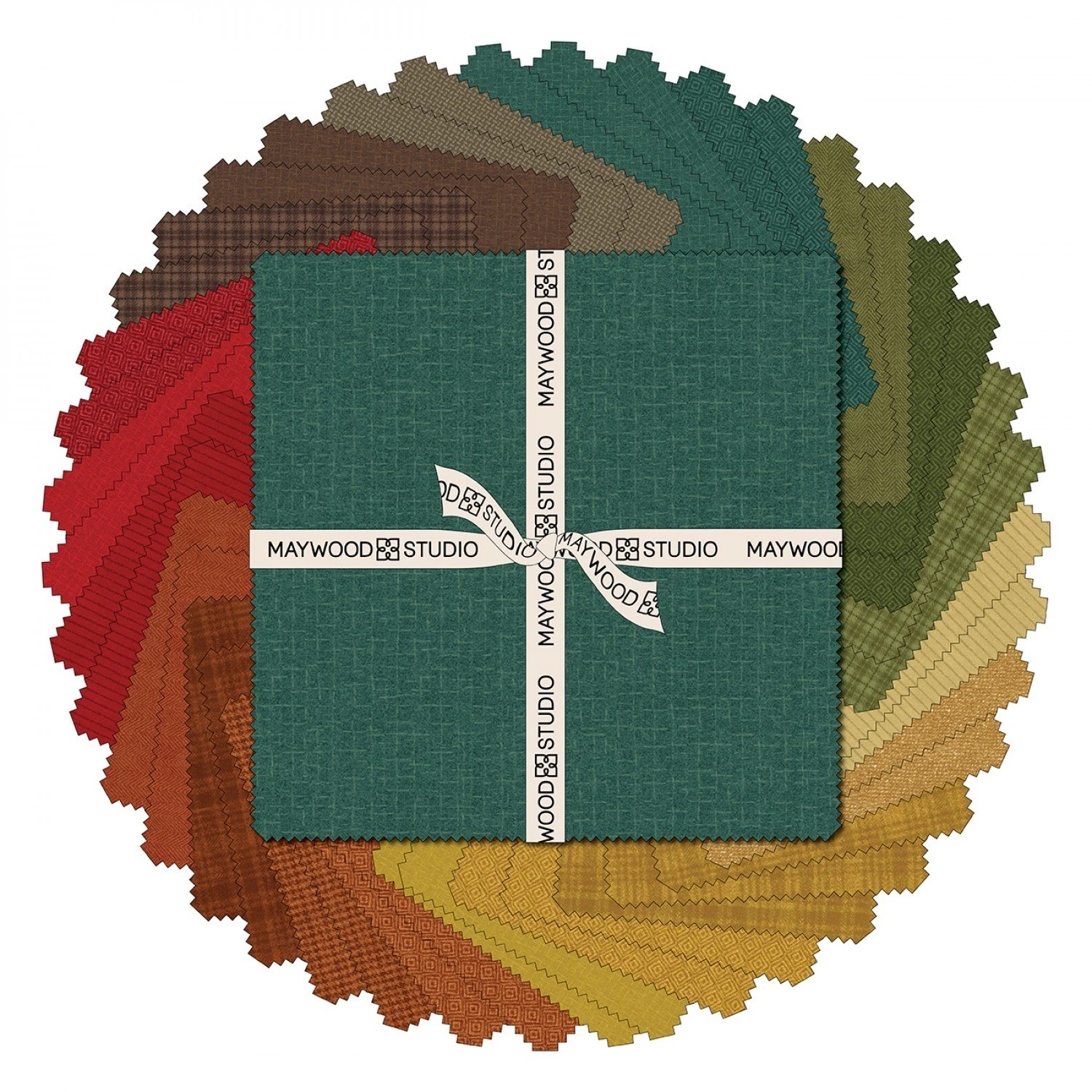 Woolies Desert Sunset Flannel Raggy Cakes Quilt Kit Maywood Studio 3 Woolies Desert Sunset Flannel Raggy Cakes Quilt Kit Maywood Studio