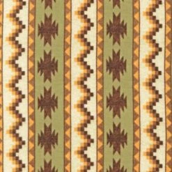 Timber Lodge Flannel 14475 44 Forest Aztec Stripe, Kaufman