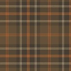 Primo Plaid Flannel U117 0160 Brown Marcus Fabrics