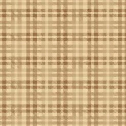 Primo Plaid Flannel U121 0140 Tan Marcus Fabrics