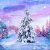 Winter Bliss U5032 286 Sugarplum Snow Tree Digital Panel Hoffman -Sewing Supplies Sales 2024 u5032h 286