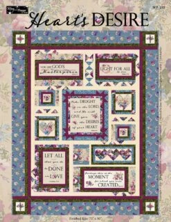Hearts Desire Quilt Kit Wing And A Prayer Timeless Treasures
