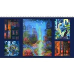 City Lights Digital Panel Y3094 55 Clothworks